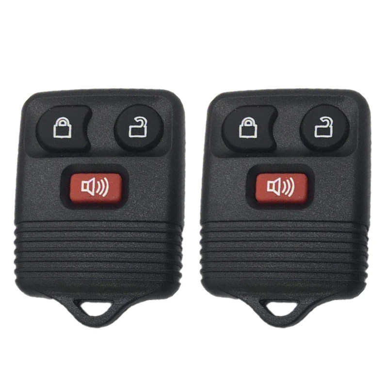 

2Pcs 3 Keys Remote Car Key Fob Fit for 1999 2000 2001 2002 2003 2004 2005 2006 2007