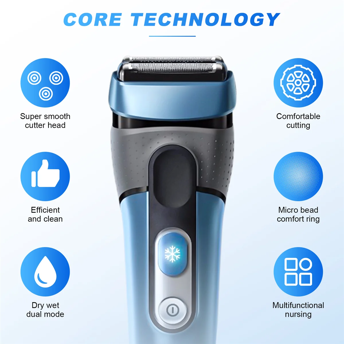 Сменная головка для электробритвы Braun 40B CT2S/CT2Cc/CT3Cc/CT4S/CT4Cc/CT5Cc/CT6Cc