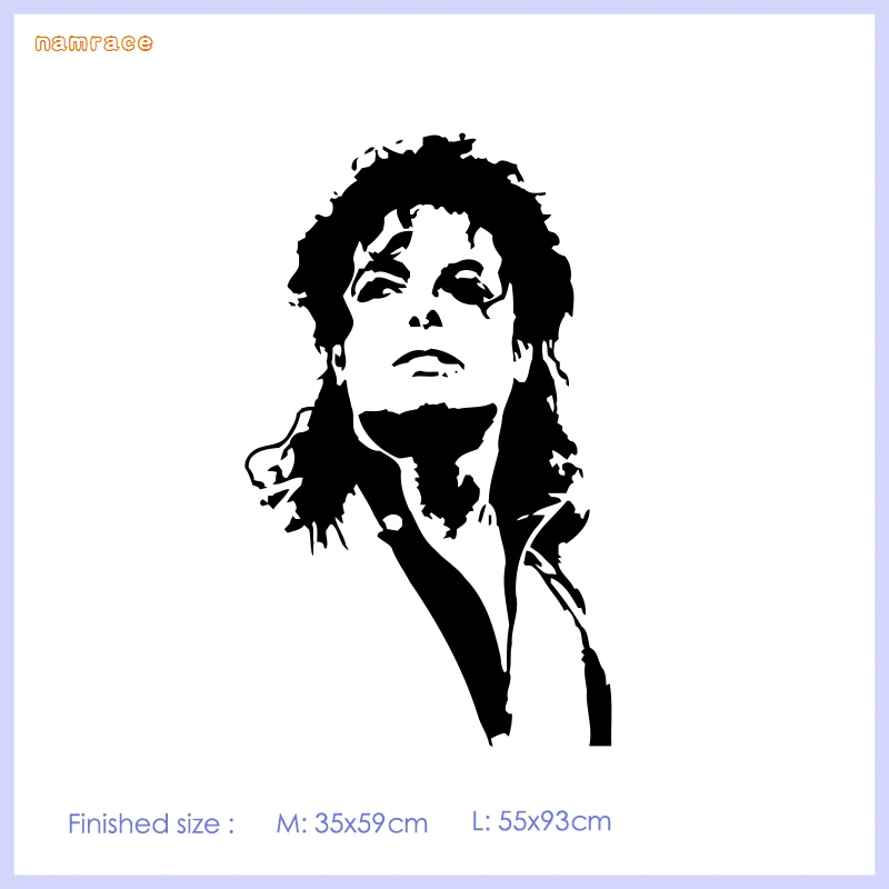 Майкл Джексон-домашний Декор ПВХ Виниловая гравировочная наклейка