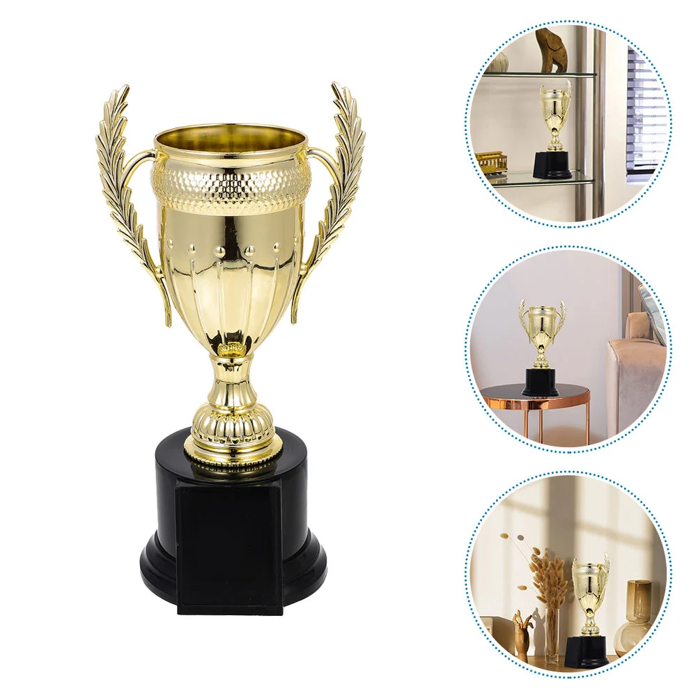 

Children's Trophy Kids Party Award Golden Trophies Tournaments Mini Toy Favors Personal Toys Decor Competition Match Cup