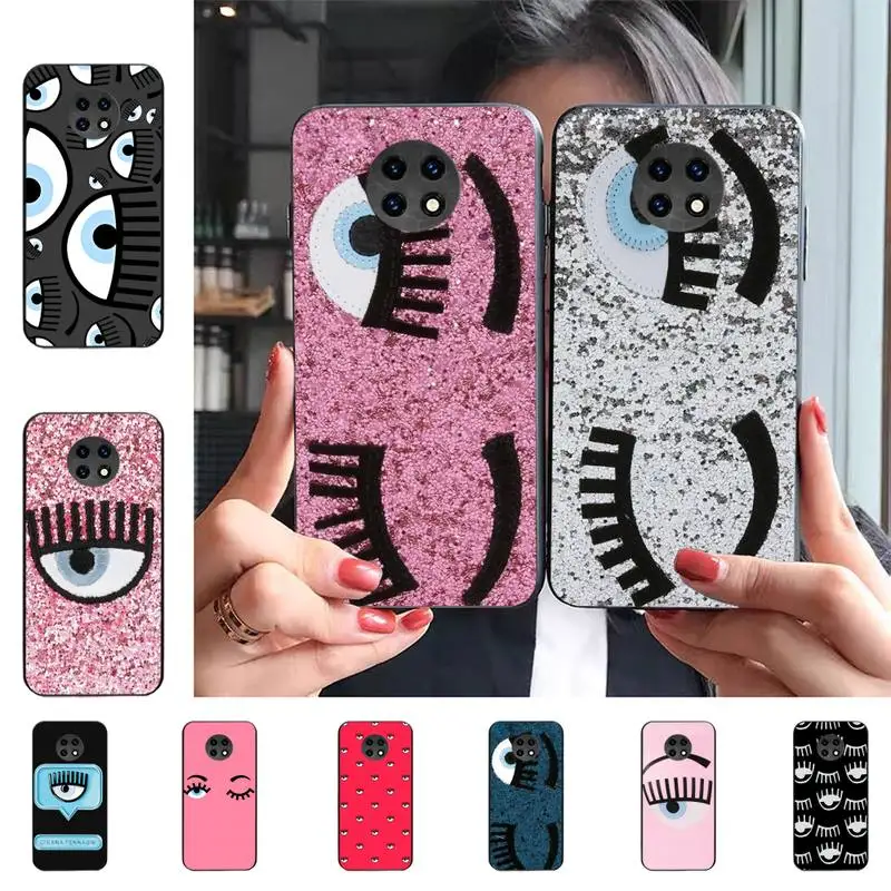 

Evil Eye Fashion Phone Case For Redmi 9 5 S2 K30pro Silicone Fundas for Redmi 8 7 7A note 5 5A Capa