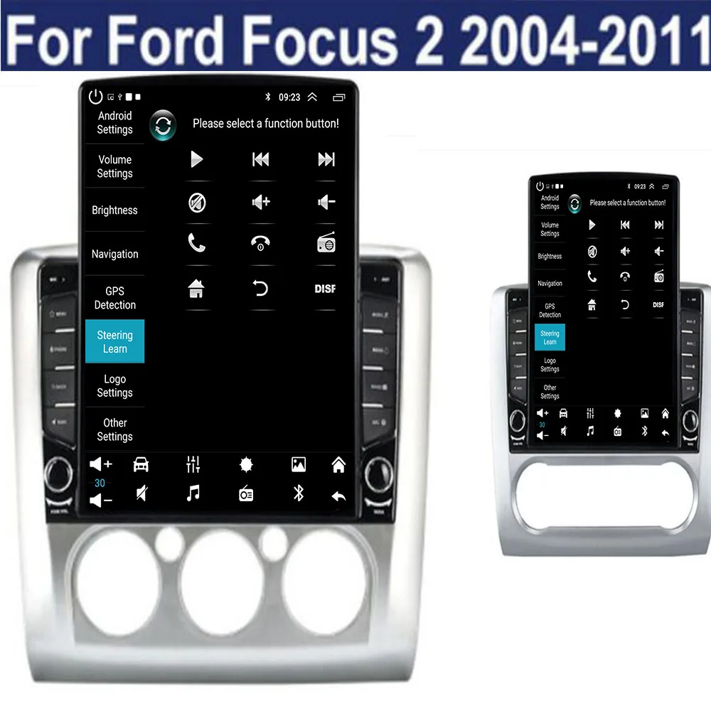 Автомобильное радио CarPlay Android Auto для Ford Focus 2 3 Mk2 Mk3 2004-2011 GPS интеллектуальные