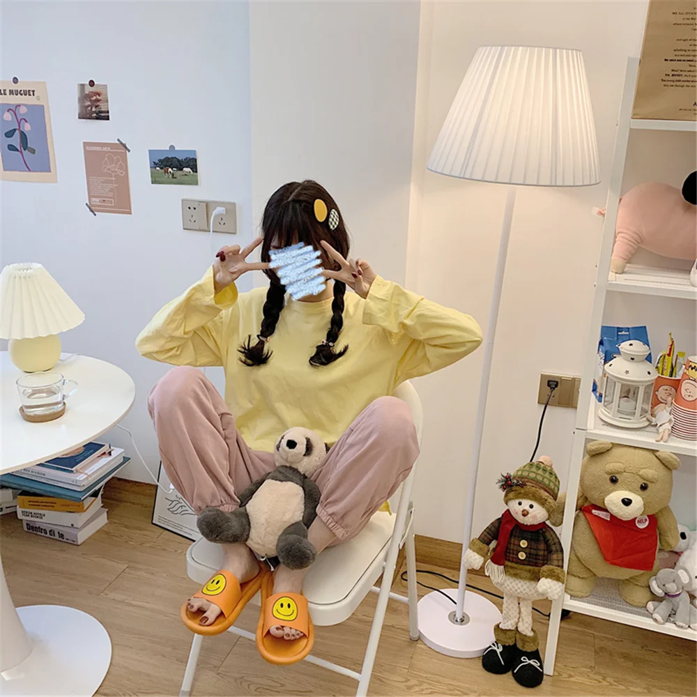 2023  Women's Summer Home Indoor Bath Non-Slip Non-Stinky Cute Cartoon Couple Outer Wear Thick Bottom Beach Sandals