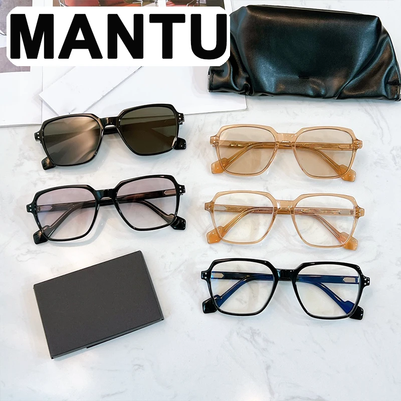 

Нежные женские солнцезащитные очки MANTU Y2K для мужчин, винтажные Роскошные Брендовые очки, Дизайнерские летние модные очки Uv400, корейский стиль 2023