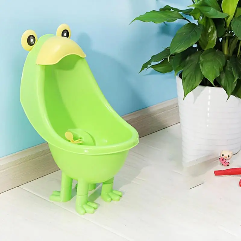 

Cute Frog Potty Training Urinal Boy With Fun Aiming Target, Toilet Urinal Trainer, Children Stand Vertical Pee Infant Toddler