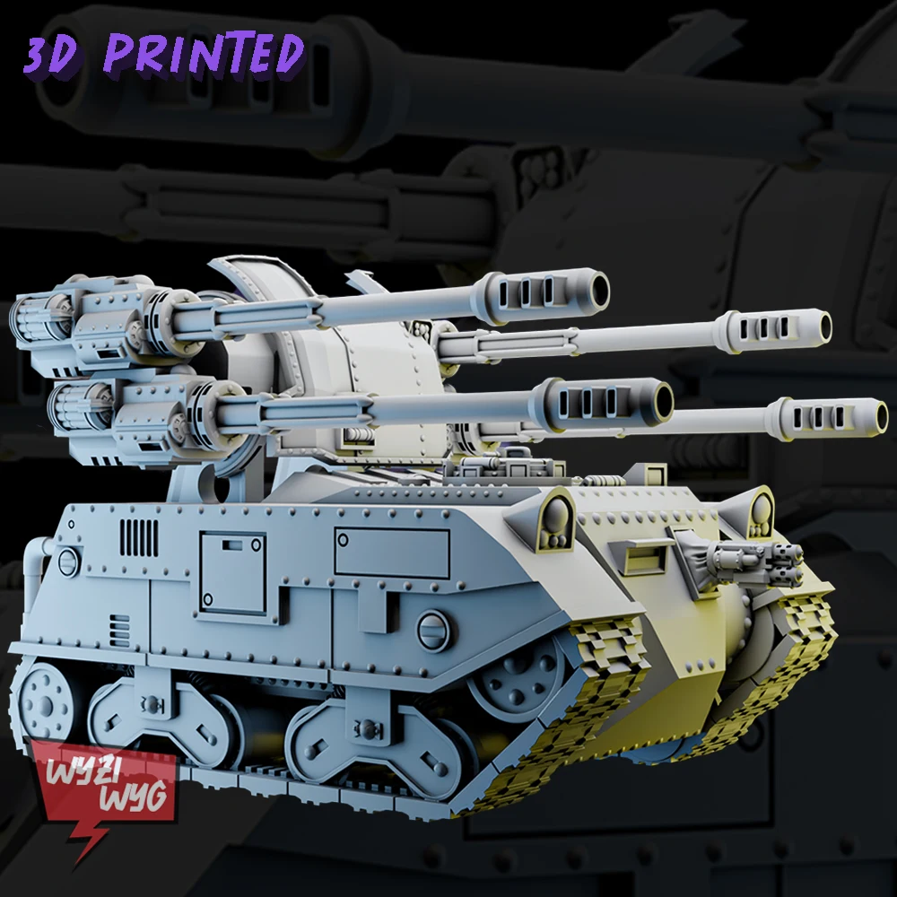 

Tank Militarum Miniature, Lemon Russ Figure, Laser, Canon, HD 3D Printed Resin Model, Action Fatansy Tabletop, Wargame, DnD TRPG