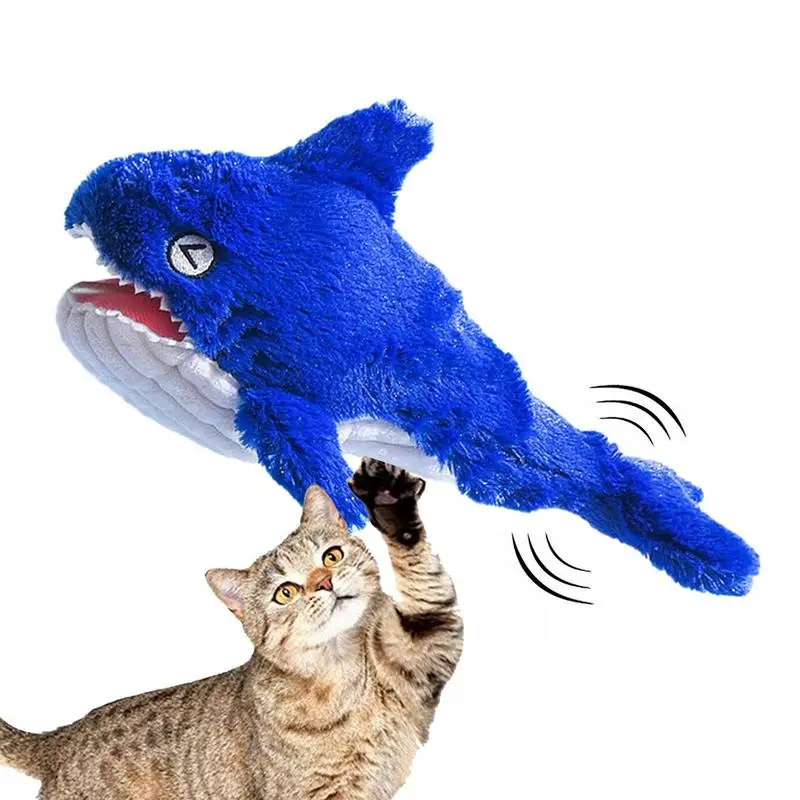 

Interactive Cat Fish Toy Realistic Dancing Plush Karp Toy With Catnip Realistic Plush Electric Wagging Fish Cat Toy Cat Nip Toy