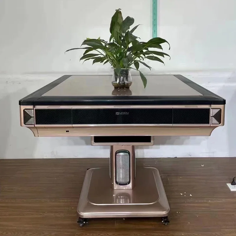 Усовершенствованный обеденный стол из закаленного стекла складной мобильный