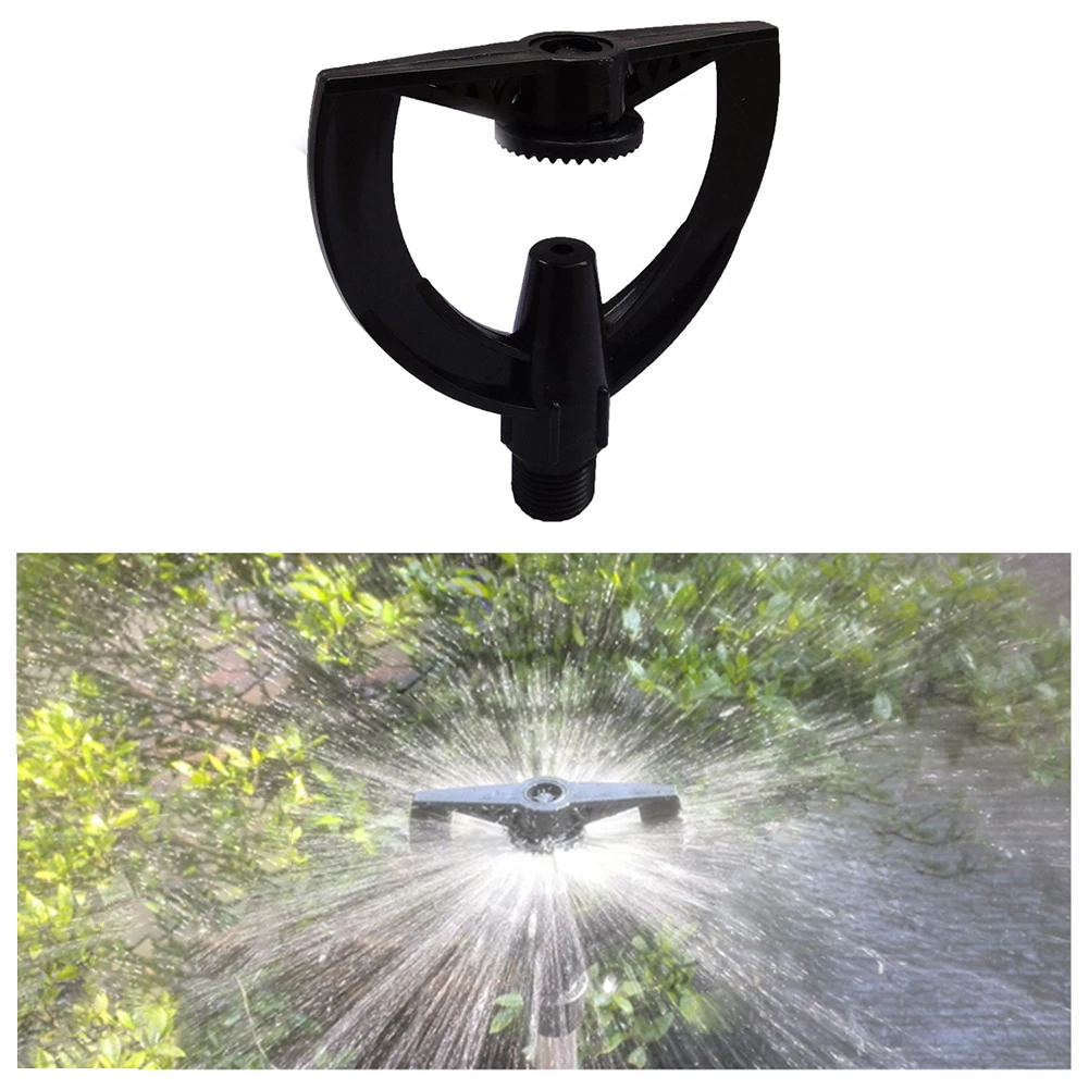 

360 Degrees Sprinkler Nozzle Plastic Watering Sprinkler Impact Nozzle For Garden And Lawn Irrigation Gardening Supplies