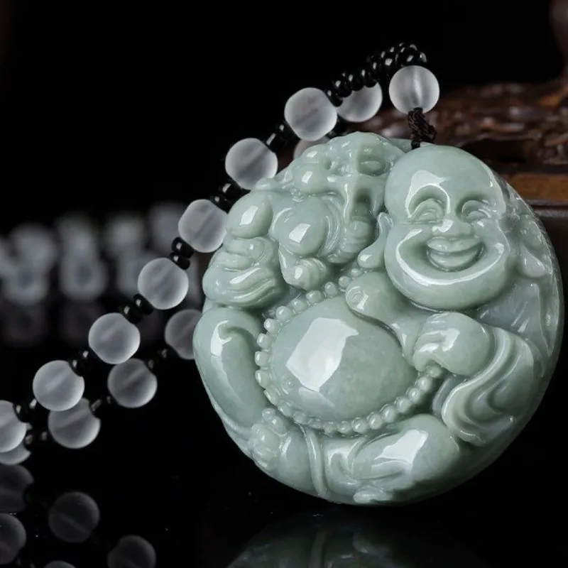Кулон из натурального нефрита пиксу Будда мужской кулон льда мужское и женское