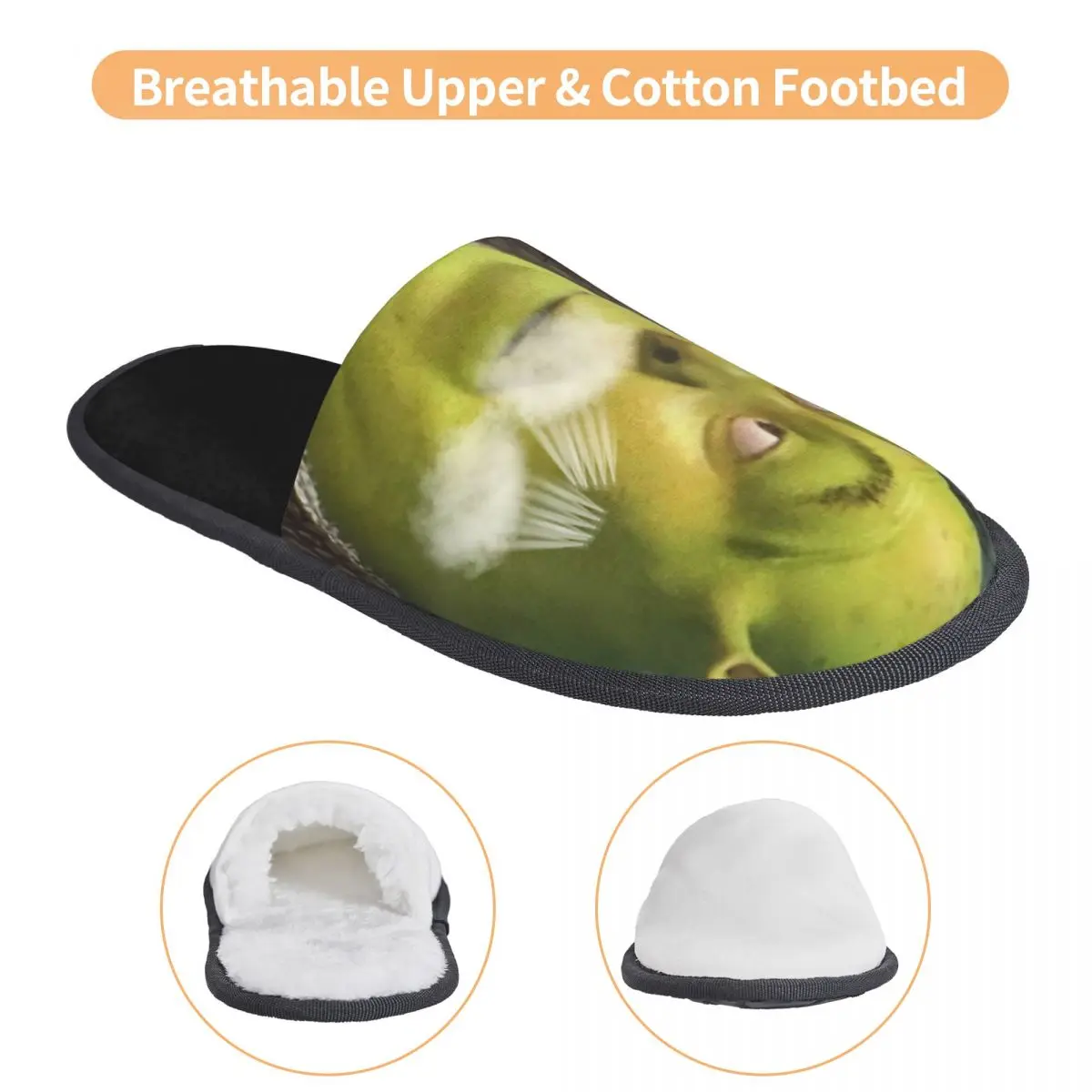 Зимние хлопковые тапочки