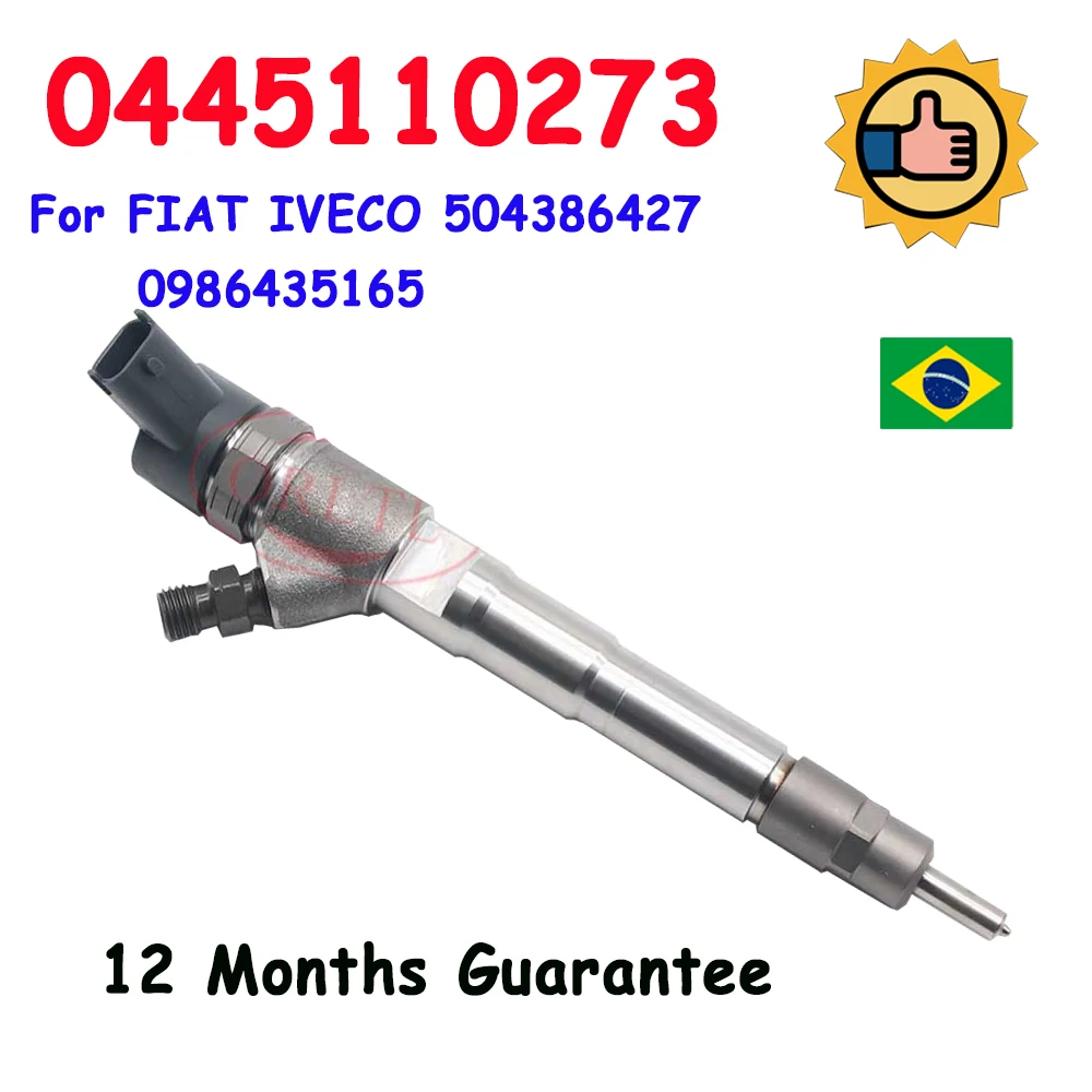 ORLTL 0445110273 Топливная форсунка Common Rail 0 445 110 273 Дизель 0986435165 Для FIAT Ducato/IVECO Daily 504088755