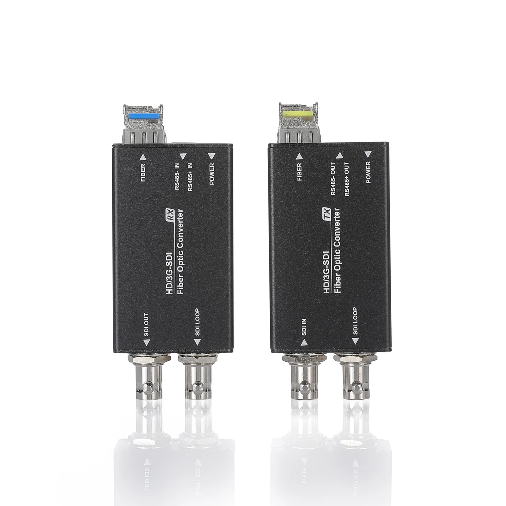 

MINI 1 CH SDI To Fiber Converter 3G/HD/SD-SDI SDTV HDTV EFP to fiber Extender