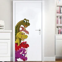 decoration for kids baby room living room background wall decals nursery sticker dinosaur wall stickers home decoration