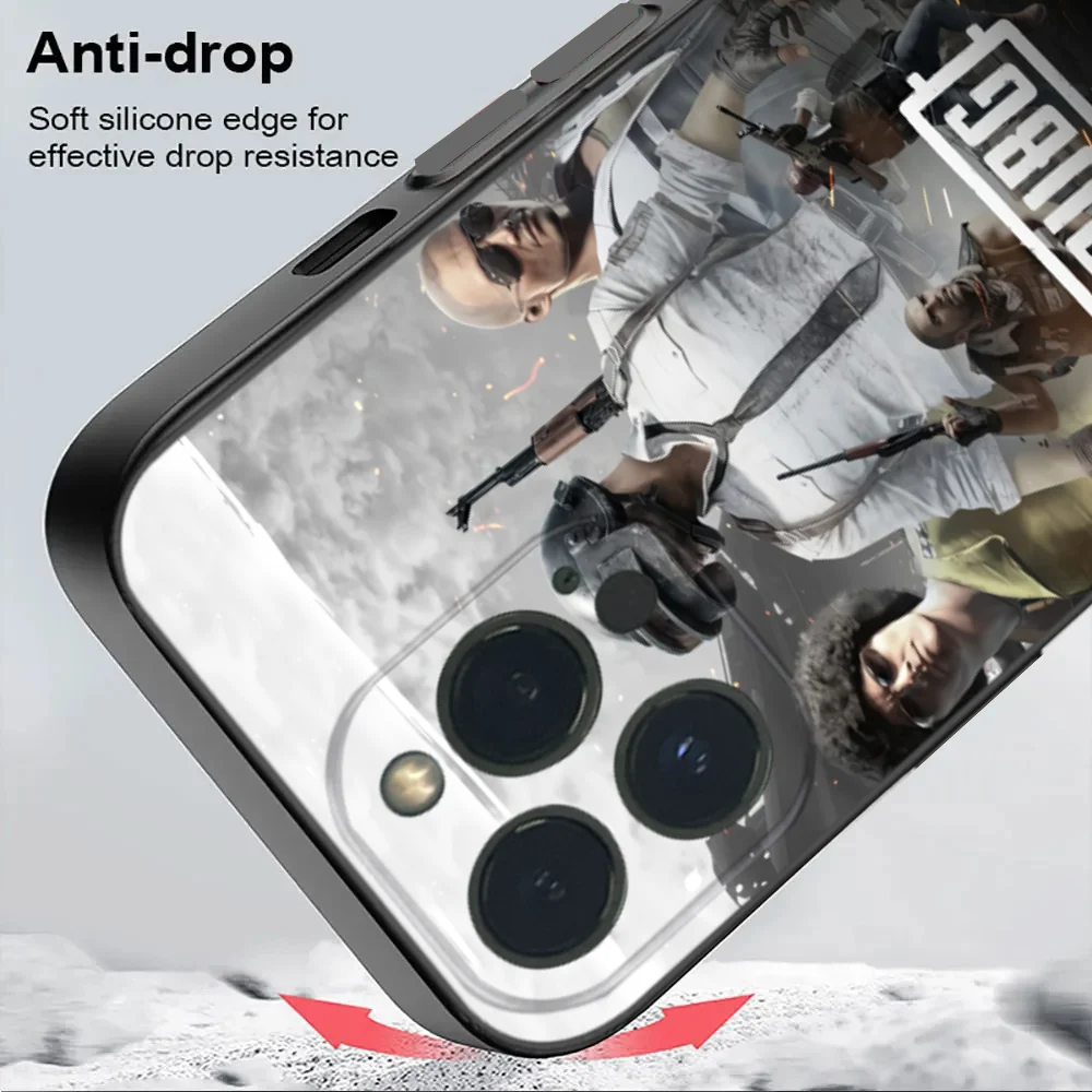 Чехол для телефона PUBG Winner Chicken Dinner IPhone 16 15 14 13 12 Mini 11 Pro XS Max X XR SE5 6 7 8 Plus мягкий