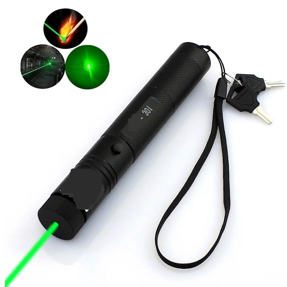 

Зеленый лазерный прицел 301 указка высокомощное устройство с регулируемым фокусом лазерные красные лазеры ручка горящая спичка
