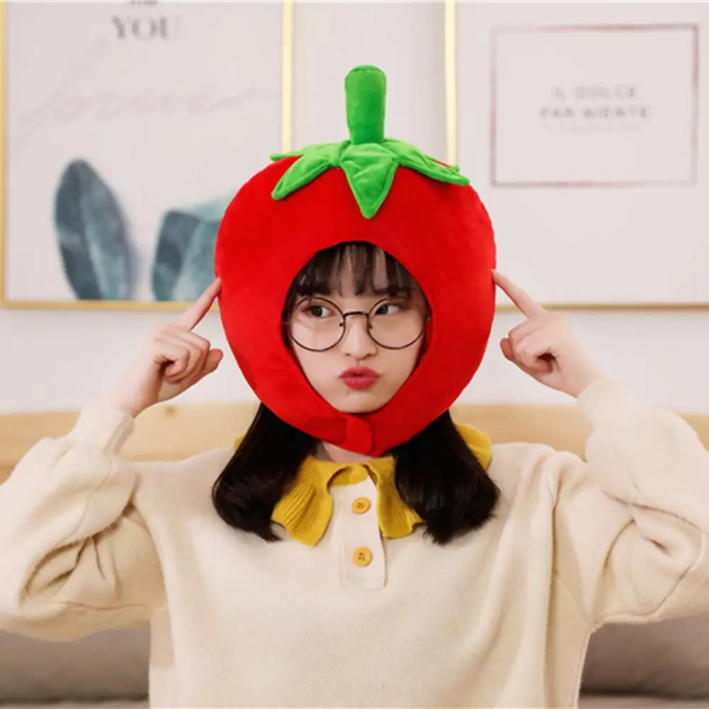 Рисунок 2 - Мягкие Плюшевые Головные уборы в виде томатов