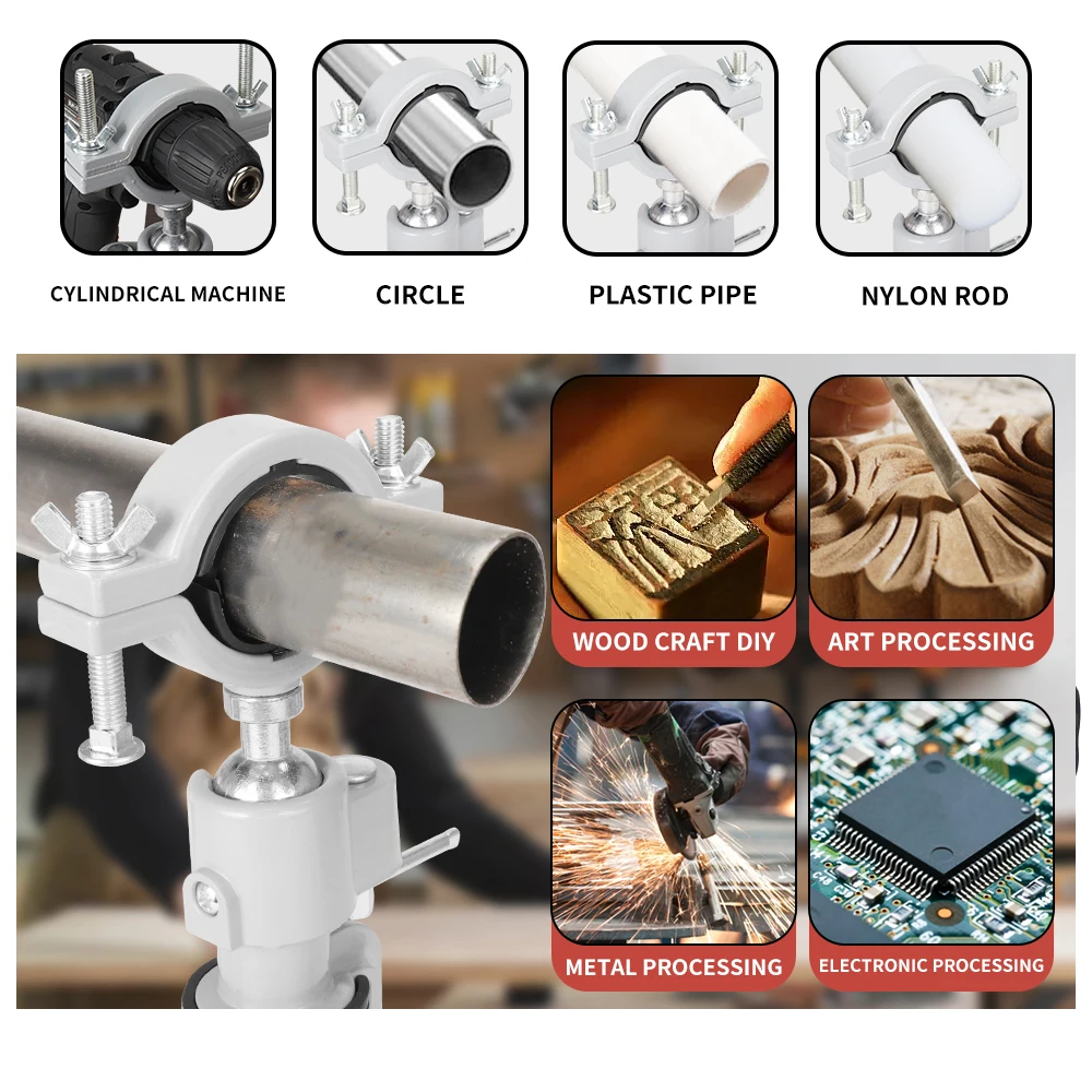 Настольные поворотные тиски на 360 ° аксессуар для деревообрабатывающего