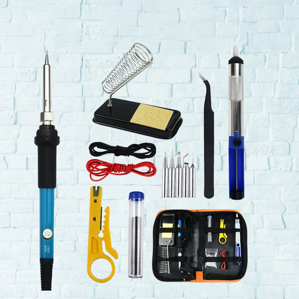 

1 комплект в 1 Электрический паяльный Пинцет оловянный провод демонтажный насос сварочные ремонтные инструменты с 220 В ЕС