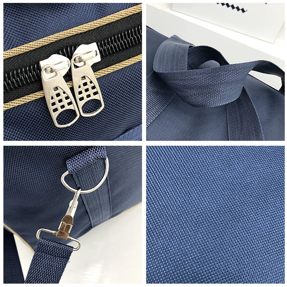 Simple Fashion Unisex Luggage Bags Foldable Sports Bag Waterproof Large Capacity Hand Crossbody Bag Overnight Weekend Travel Bag