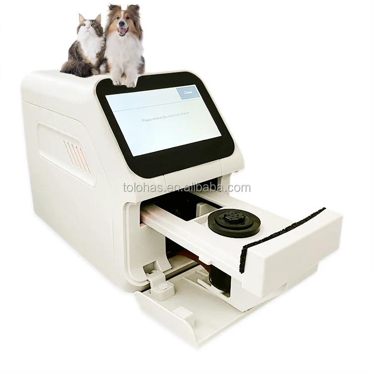 LHV2 High Quality Animal use On-site POCT Veterinary biochemistry machine Fully Auto Vet Chemistry Analyzer