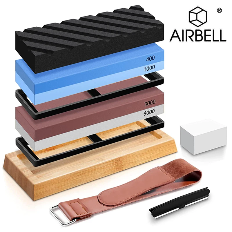 

Точильный камень для ножей, Профессиональная кухонная точилка, приспособления для шлифовки, профессиональный точильный камень, инструмент...