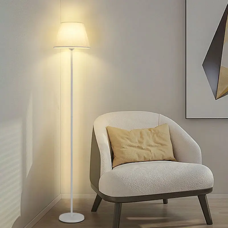 

Modern simple table lamp floor lamp bedroom bedside table lamp living room study led vertical lamp landing