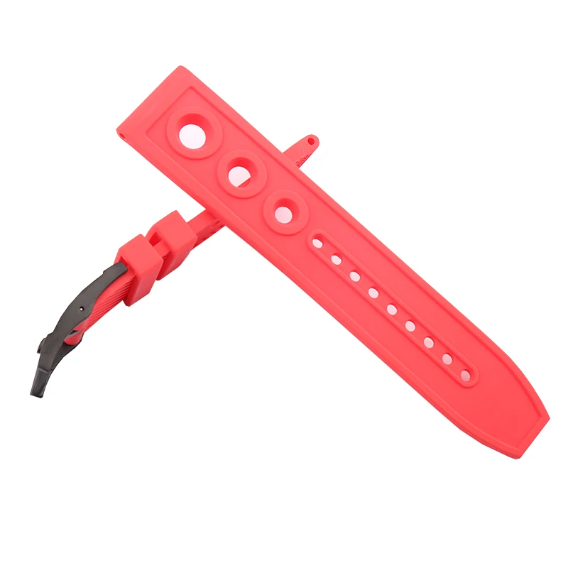 Watch accessories suitable for Breitling series rubber watchband men's and women's universal sports waterproof watchband