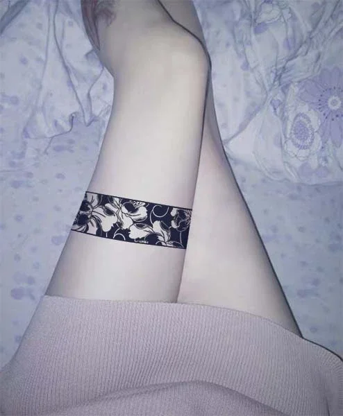 

Тату-наклейки на руку для мужчин, временные Временные татуировки Сакура, водонепроницаемые татуировки Ukiyos, стойкие татуировки на бедро, художественные травы, сок, тело, красота, здоровье