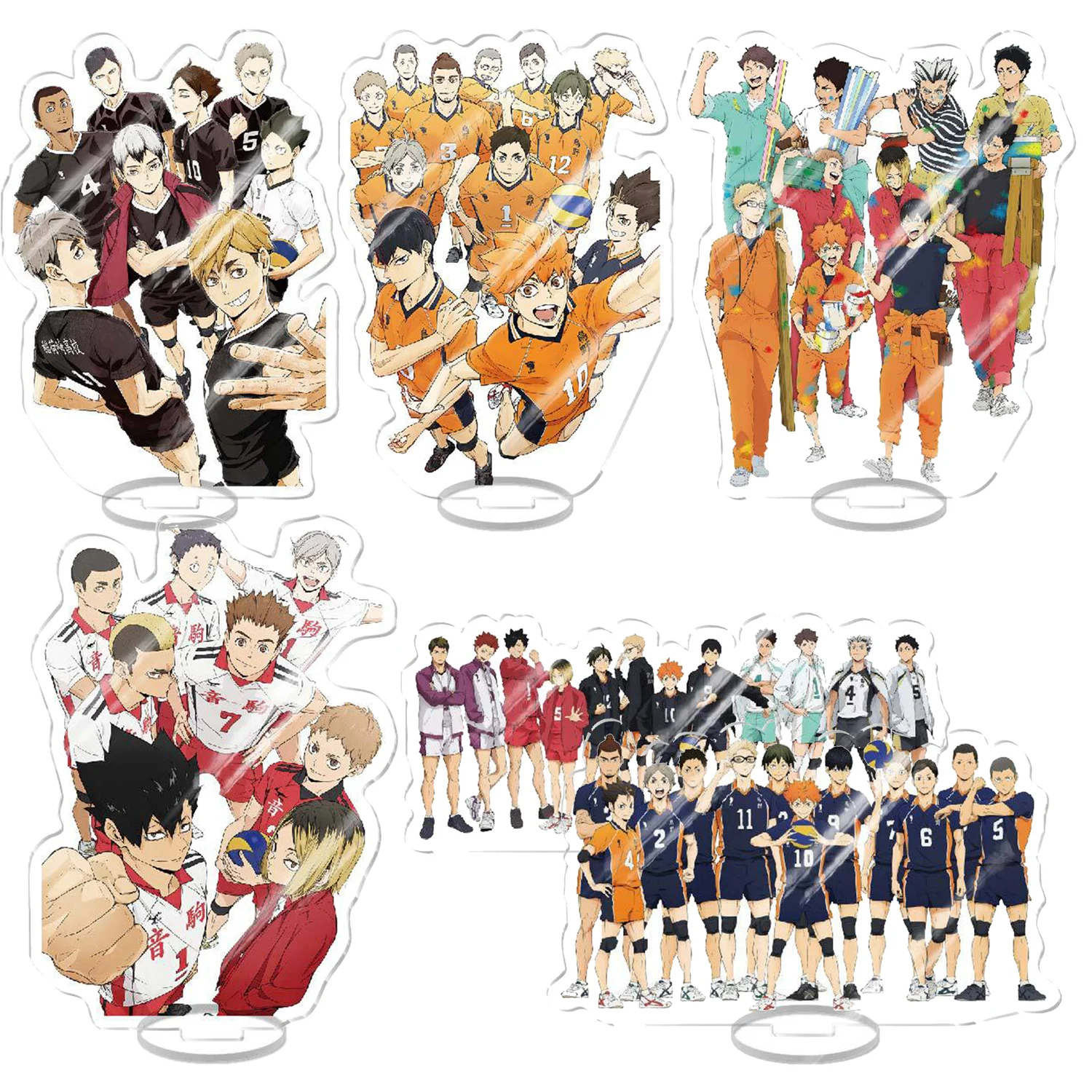 Акриловая подставка Haikyuu фигурка аниме стоячая тарелка новое настольное