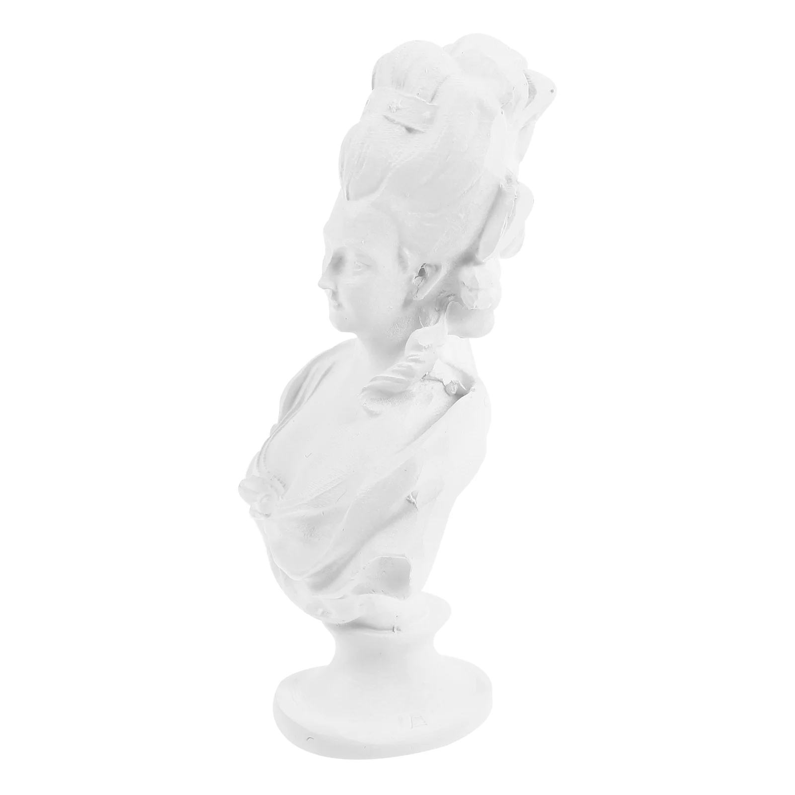 

Home Decor Mini Resin Figurines Avatar Mary Queen Small Decorative Statues Bust