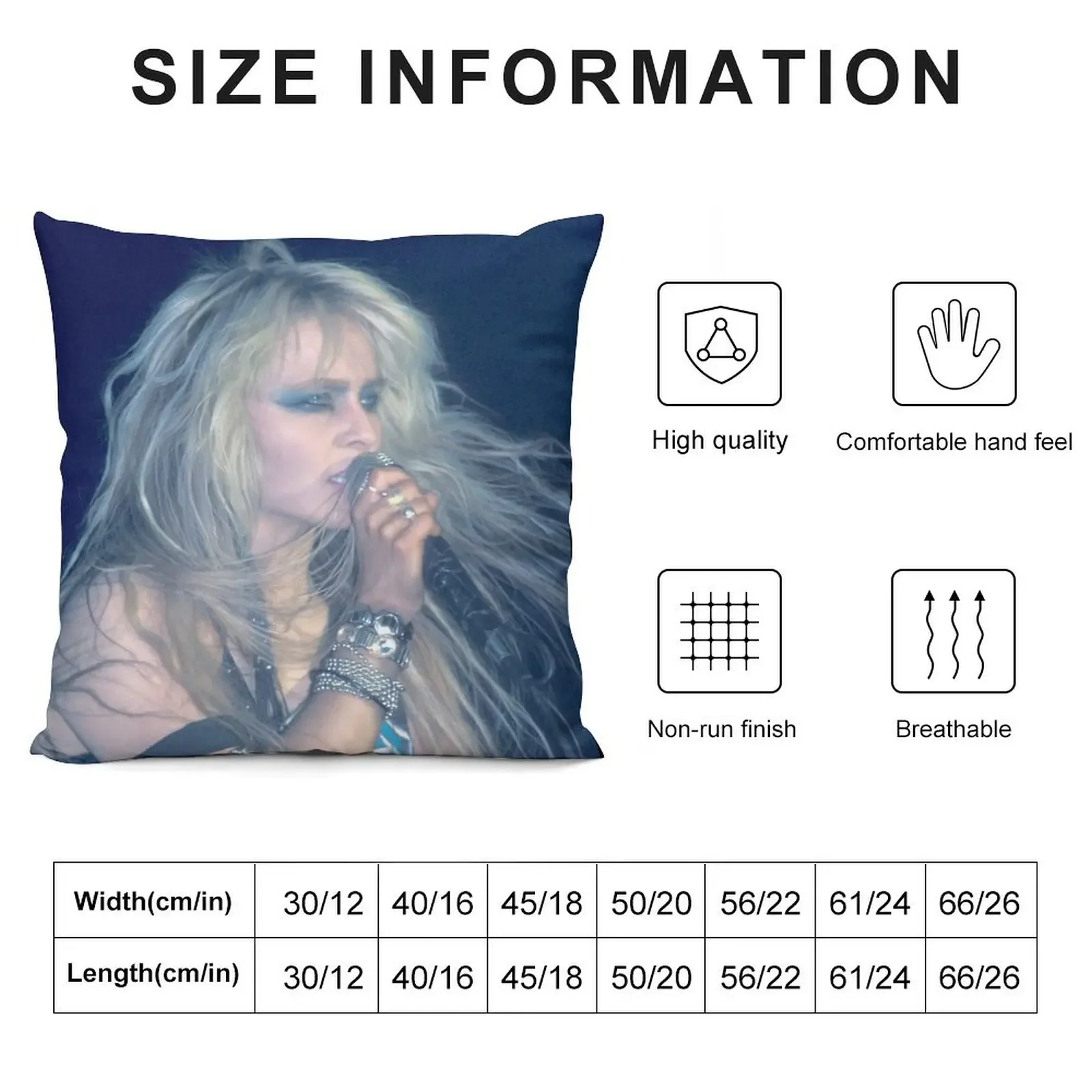 Doro Pesch Warlock фотография декоративная подушка наволочка Чехлы для подушек