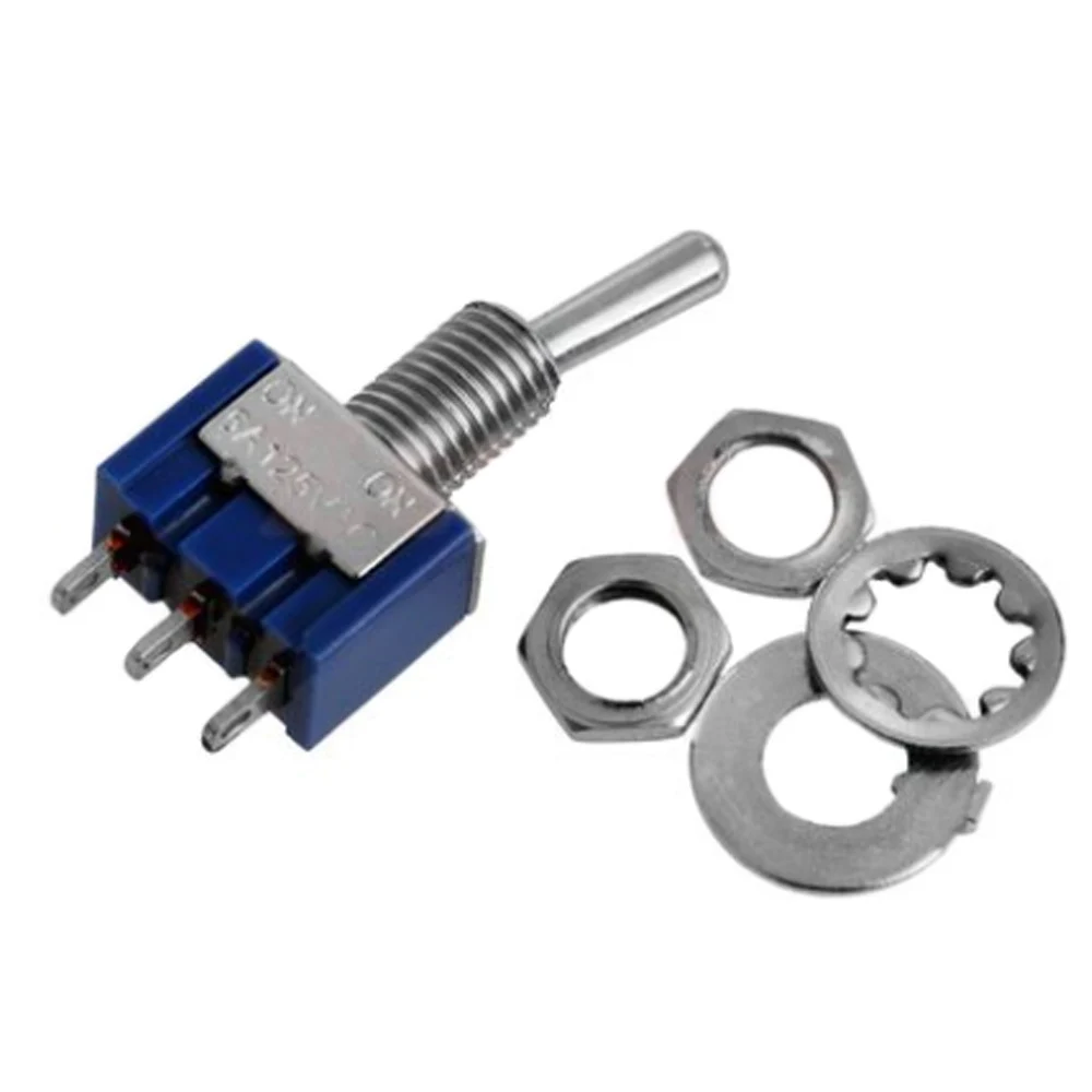 

10 шт., мини-переключатель MTS102, одиночное соединение, 3 контакта, 2 положения для Arduino (комплект из 10) CLT1015