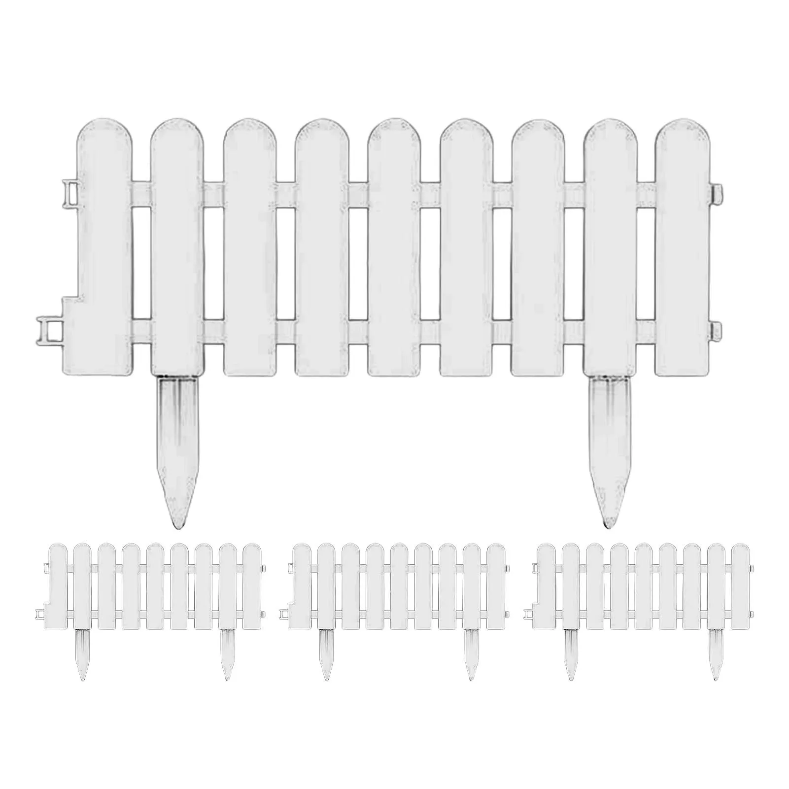 

Diy мини-забор маленький Ландшафтный окантовка, миниатюрное ремесло, сказочное окантовка для сада, цветочной кровати, окантовка для рождеств...