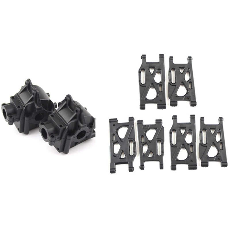 

Коробка волновой передачи для Wltoys 144001 4WD 1254 и 3 пары пластиковых передних/задних поворотных рычагов, 2 шт., 144001-1/14