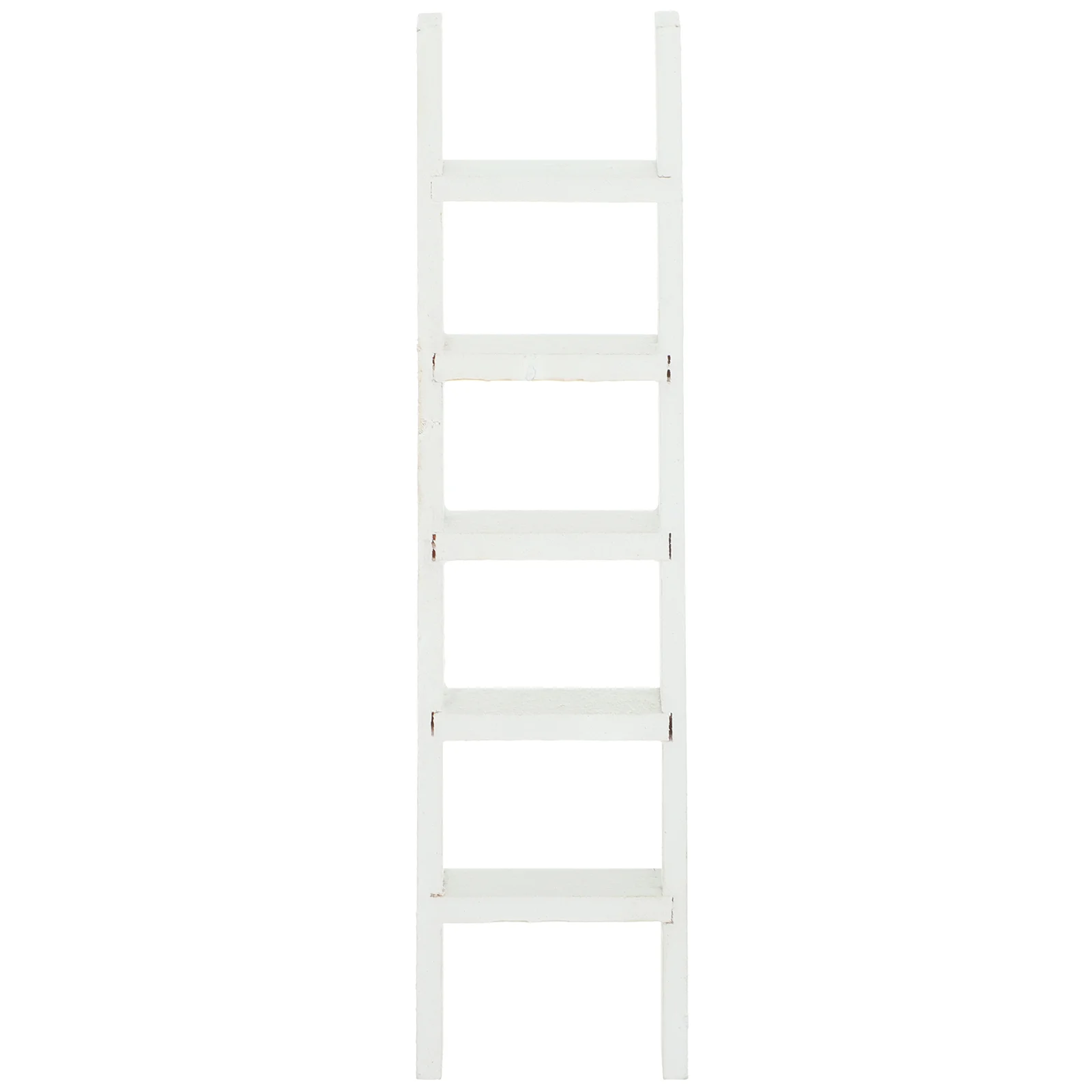 

House Ladder Dollhouse Decorative Ladders Mini Decorate Accessories Stairs White Wood