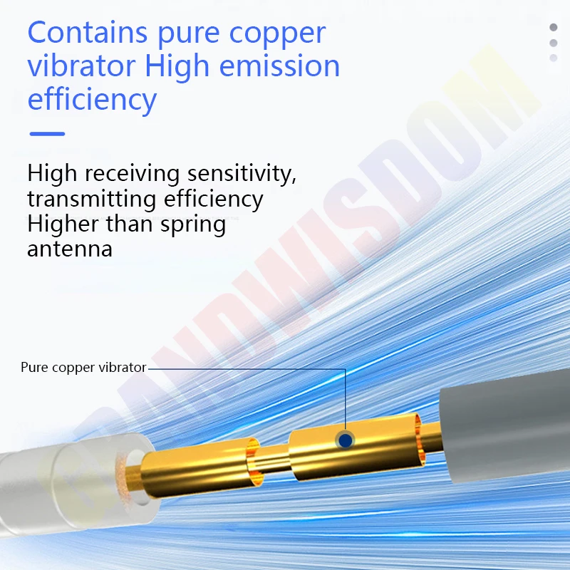 GRANDWISDOM 868mhz 915MHZ Fiberglass 8dBi 30cm IP67 waterproof LoRa FRP antenna N male N female base station gateway antenna iot