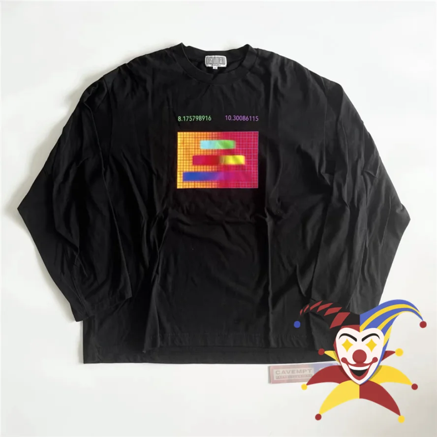 

2022fw CAV EMPT C.E. 8.175798916 Men Woman Long Sleeves T-Shirt Men Women Loose Cavempt T-shirt Tees