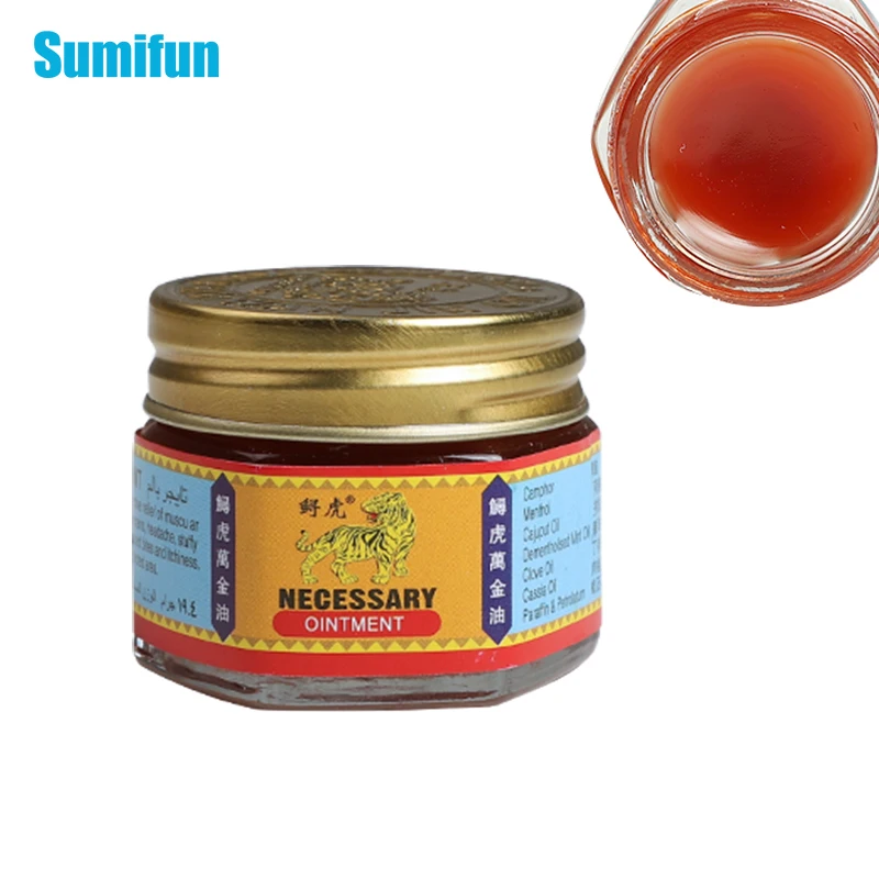 

100% Original Tiger Balm Ointment Insect Bite Strength Pain Muscle Relieving Arthritis Joint Body Painkiller Dropshipping P0155
