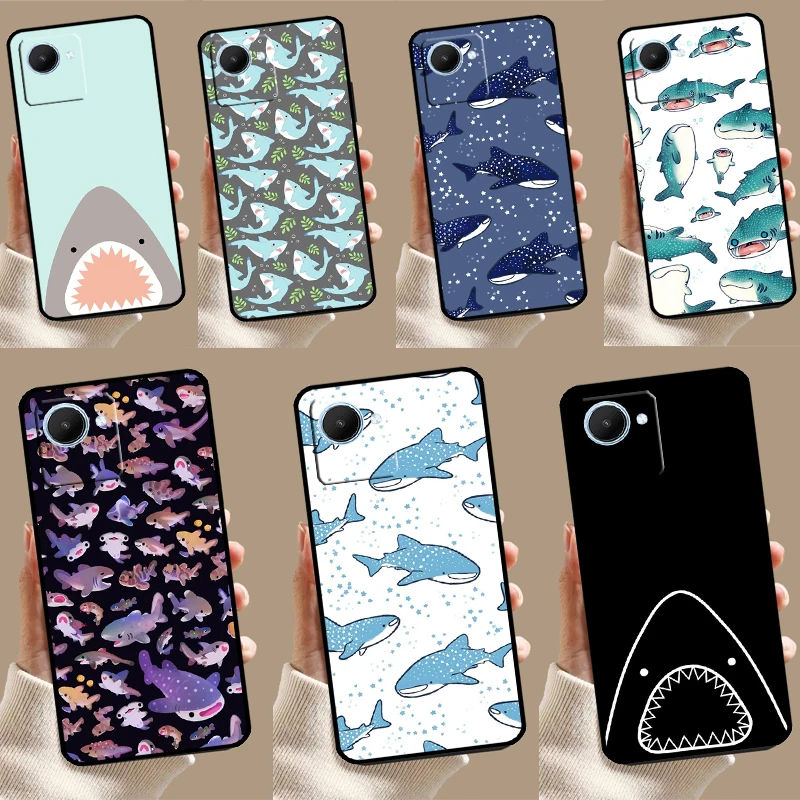 Китовая акула для Realme GT Neo 5 6 9 10 11 12 Pro Plus C11 C25 C21Y C30 C31 C33 C35 C51 C53 C55 C67