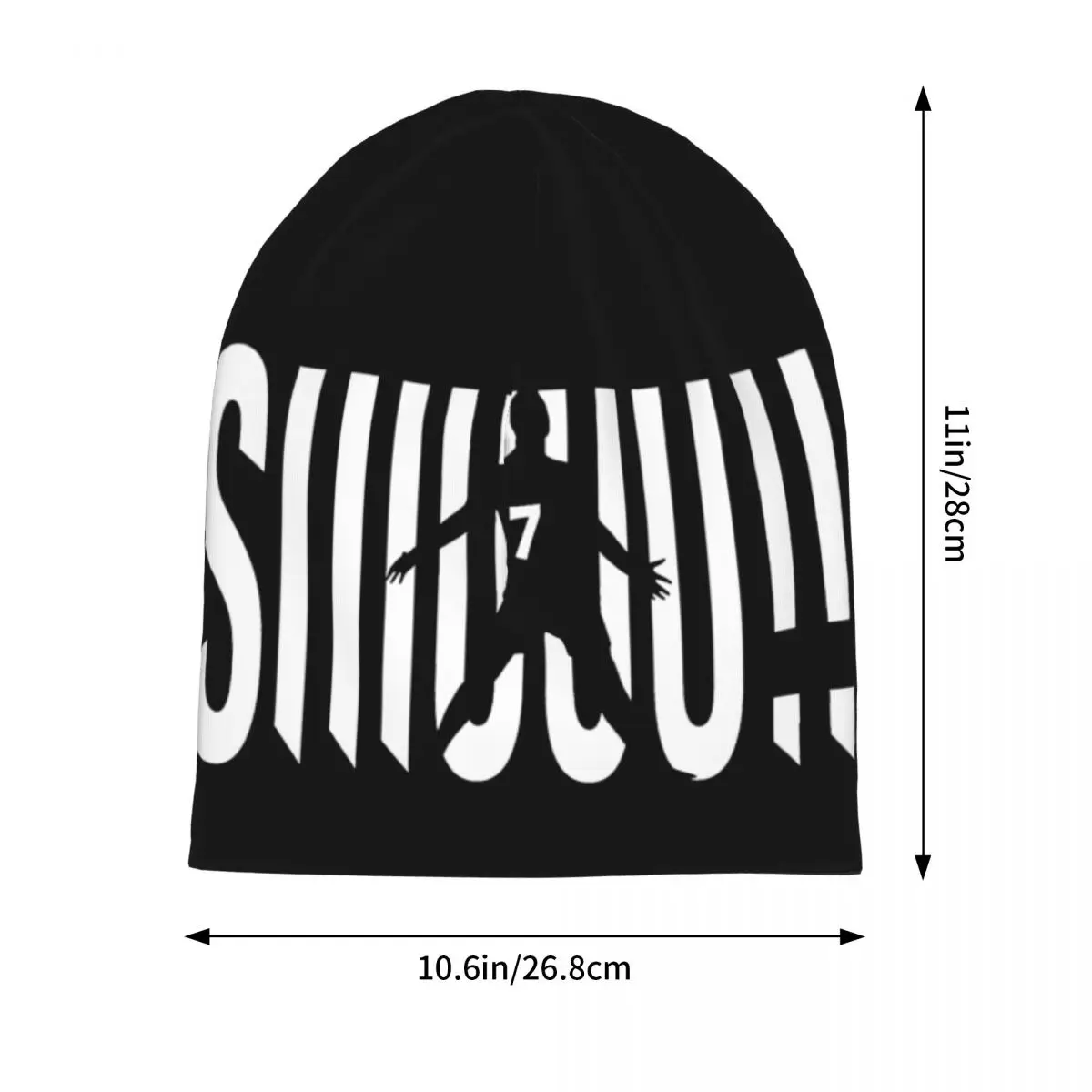 CR7 SIIIUUUU шапка-бини Skullies осенне-зимняя лыжная шапка унисекс теплая повязка на