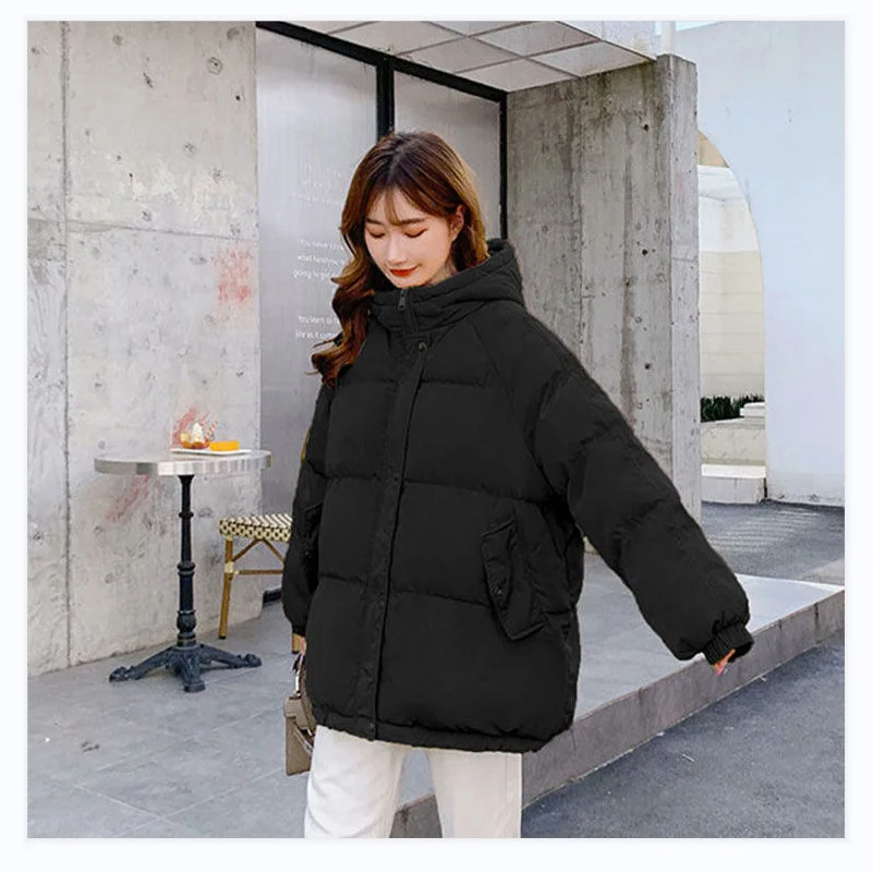 Women's Cotton Jacket 2022 Winter New Warm Casual Women's Down Jacket Cotton Clothes Korean Loose Fashion Winter Women's Jacket