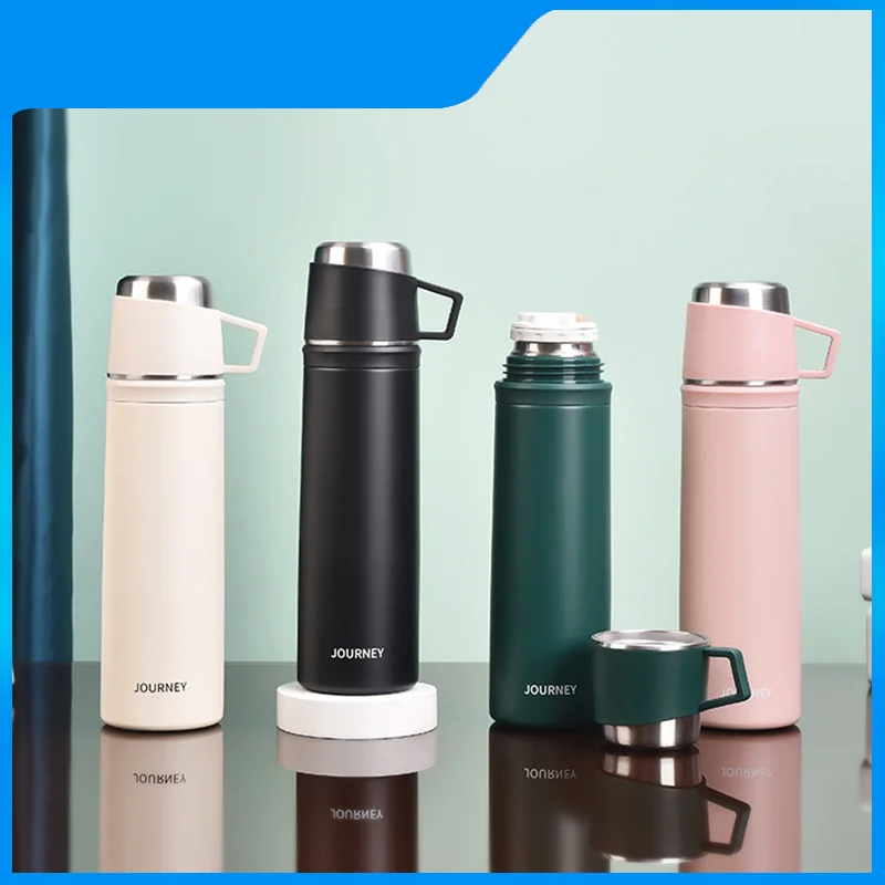 

New Portable Double-layer Vacuum Large Capacity Water Cup 316 Stainless Steel Business Gift Direct Drinking Insulated Cup