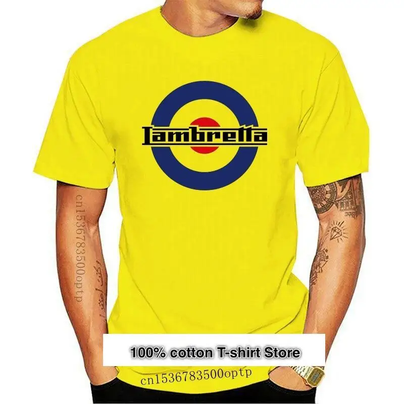 

Camiseta blanca personalizada con Lambretta s-2xl