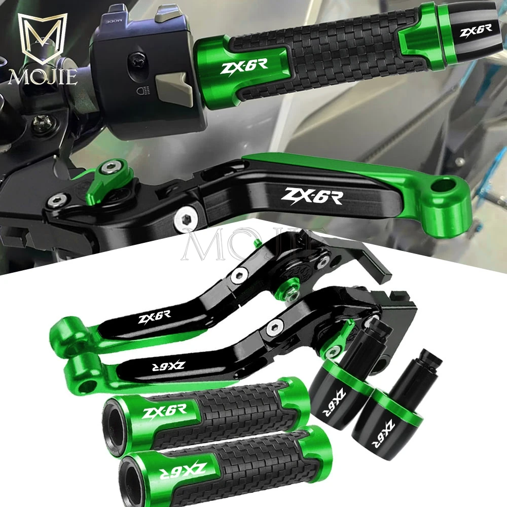 Мотоциклетные тормозные рычаги сцепления ручки руля концы для Kawasaki Ninja ZX-6R ZX6R ZX6 R