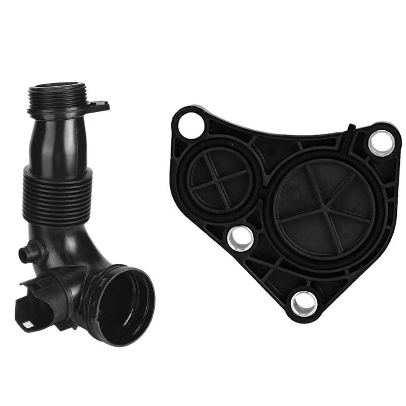 

Air Intake Tube Pipe 13717605638 With Cover Plate Engine Block 11537583666,For BMW E46 E60N E81 OE88,F22 F23 F30 14-16