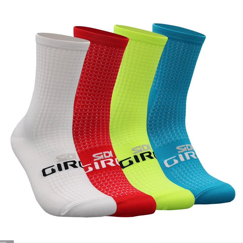 New Comfortable Breathable Road Bike Socks Men Women  Cycling Socks Calcetines Ciclismo Compression Racing