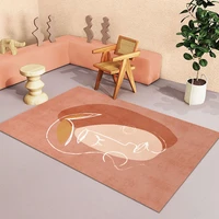 nordic carpet living room geometric floor mat home girl ins wind abstract minimalist sofa bedroom bedside home decor custom rugs