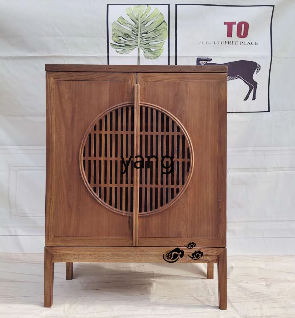 LH новый безкрасочный обеденный боковой шкаф в китайском стиле из цельного дерева