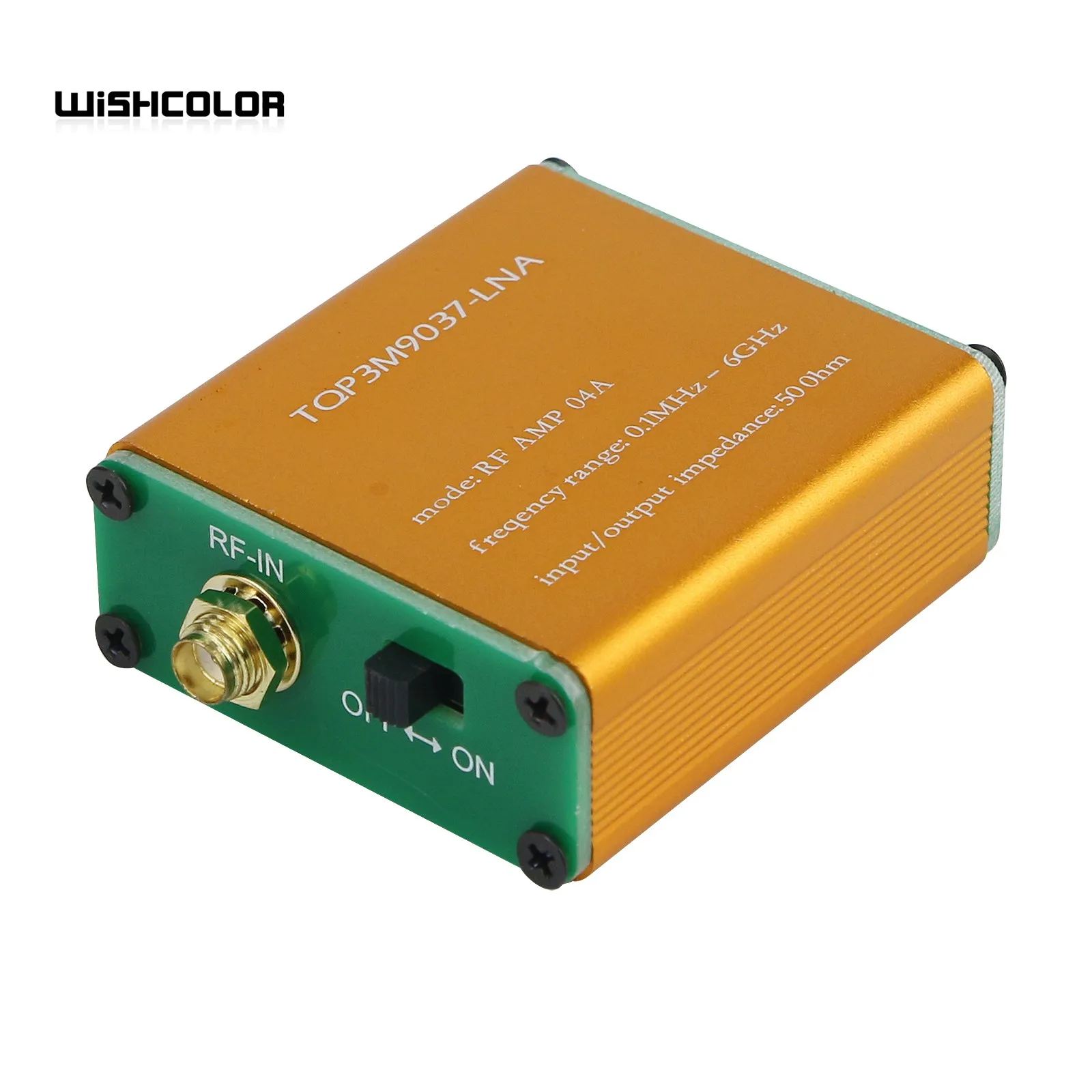 Wishcolor RF AMP 04A 0 1 МГц-6 ГГц усилитель с низким уровнем шума